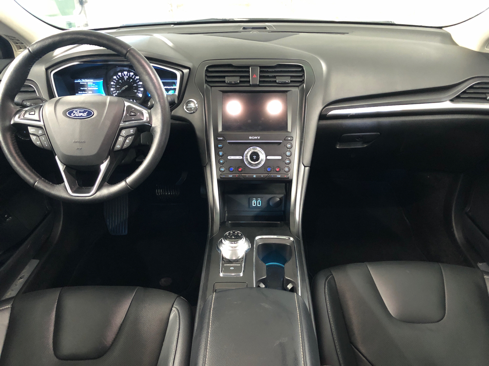 2019 Ford Fusion Hybrid Titanium Navigation Letaher Sunroof